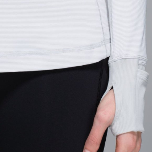 (159) Lululemon Race With Grace 1/2 Zip II Sz 4 - Picture 5 of 6